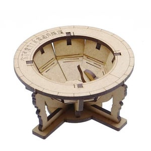 프라모델 해시계 나무 조립 모형 DIY 만들기 63빌딩