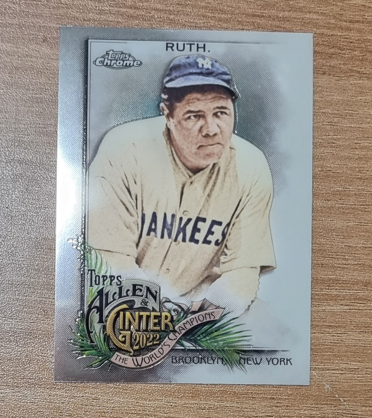 베이브 루스 2022 Topps Allen & Ginter Chrome No-42 MLB카드