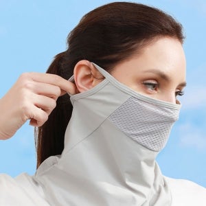 얼굴전체마스크 조깅마스크 망사 운동용 앞면 고글 복면 등산용