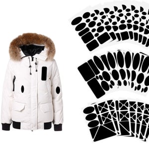 구멍난옷수선 바람막이수선 패딩찢어짐패치 담배빵 찢어진패딩 리폼 스티커