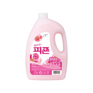 피죤 강력탈취 섬유유연제 3100ml X 1개 핑크로즈