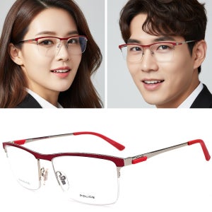 폴리스안경테 VPL564-0579 반무테 명품 패션