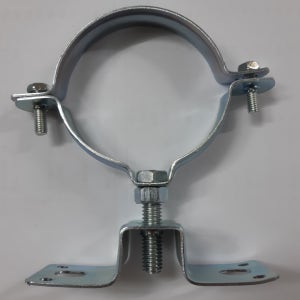 잡이쇠 파이프클램프 배관고정 철 pvc