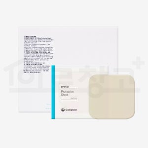 콜로플라스트 브라바 피부 보호시트 장루 요루 스킨 베리어 필름 10x10cm 10개입
