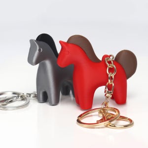 3D 입체 말키링 붉은말 적토마 키링 신년 새해 말띠해 선물 백참 가방장식 열쇠고리