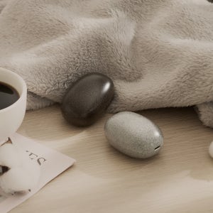 노르틱 몽돌 조약돌 손난로 휴대용 충전식 양면발열 C타입