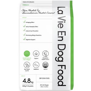 라비앙독 강아지 사료 가수분해 피부 눈물 알러지 개 애견 밀웜, 4.8kg, 1개