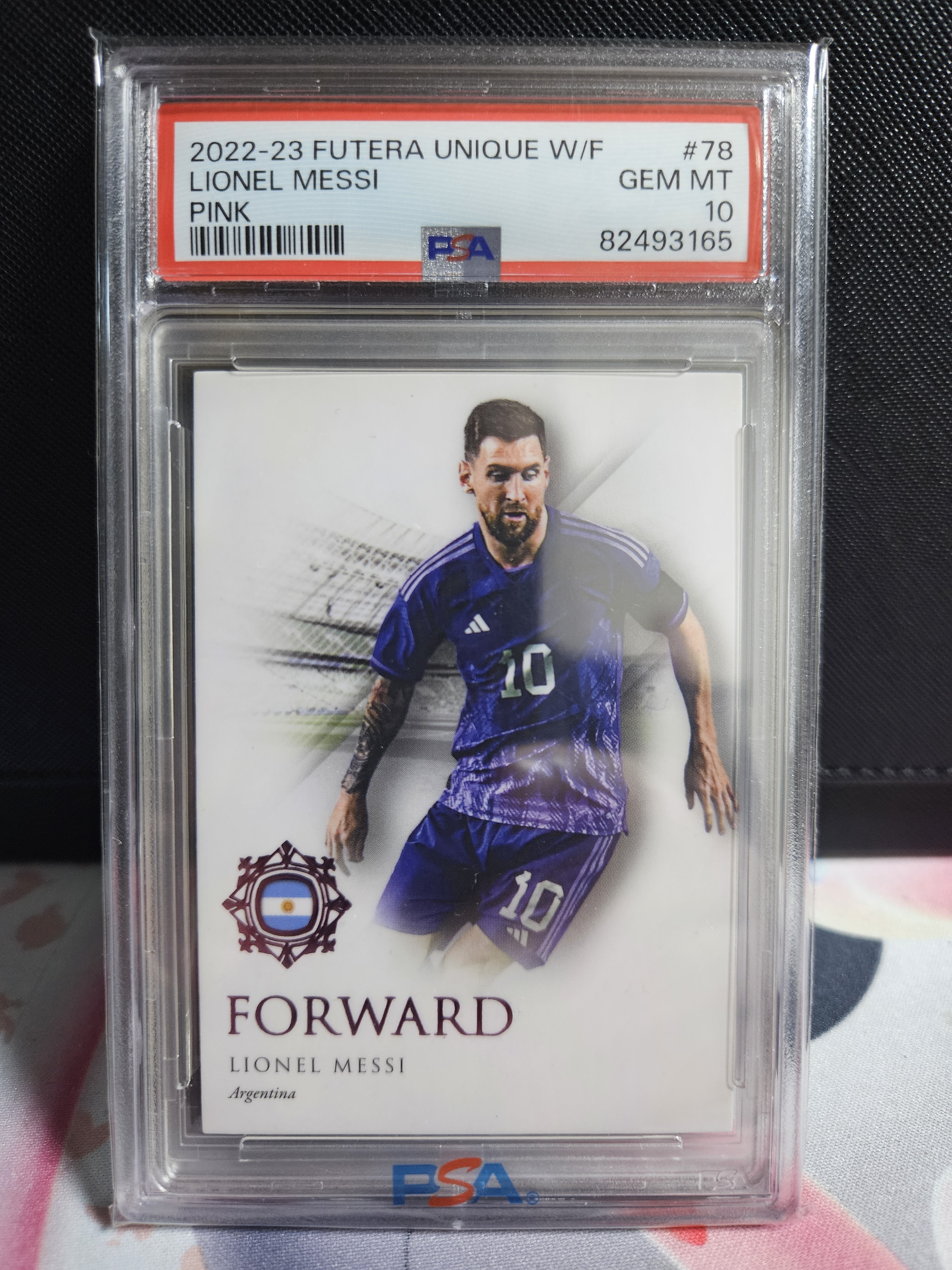 2022-23 퓨테라 47 한정 / 리오넬 메시 / PSA 10