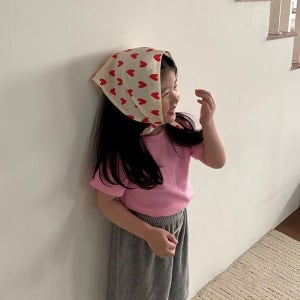 파이 봄봄봄헤어스카프 남아 여아 등원룩 키즈 아동복 유아 바지 맨투맨 티셔츠