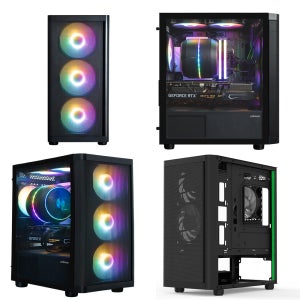 잘만 M4 SE 미니타워 강화유리 PC케이스 블랙