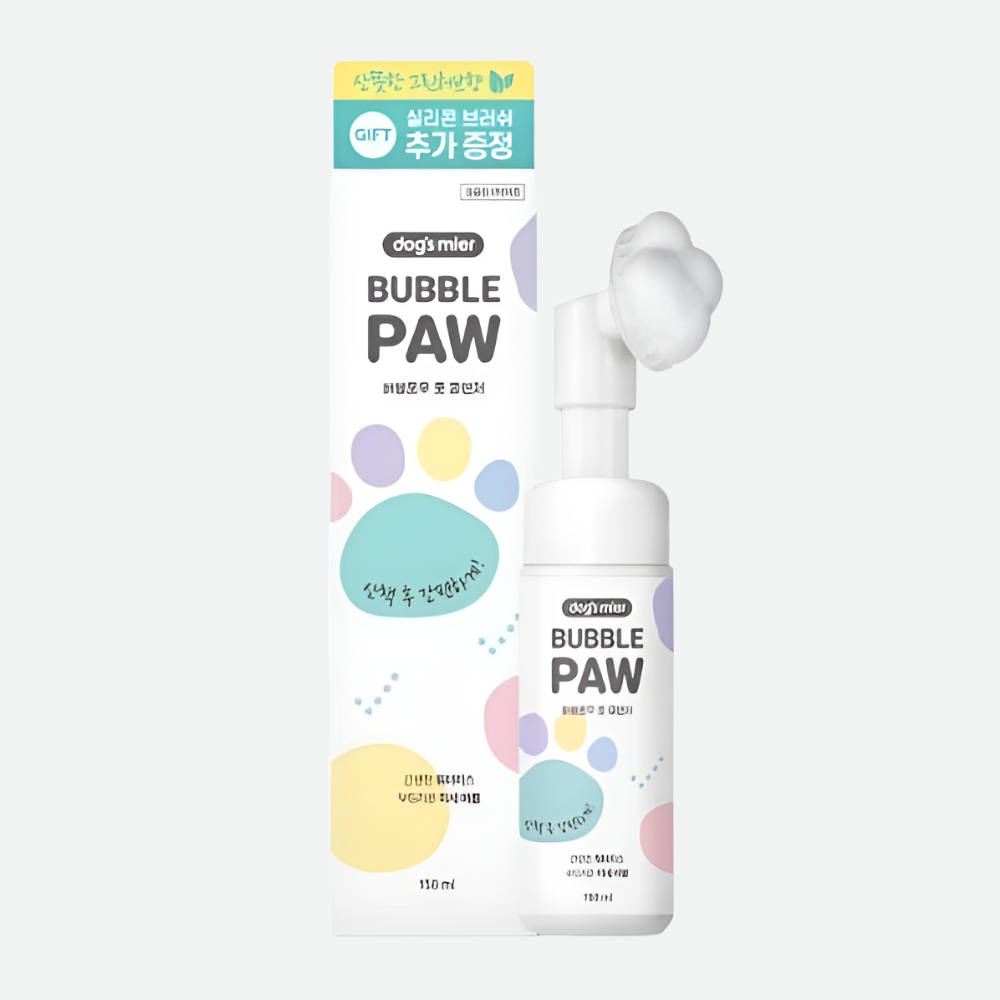독스미어 버블파우 풋 클렌저 150ml 강아지 고양이 발 세정제 (이눔)