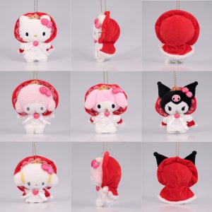 산리오 무뉴구루미 딸기 공주 프린세스 이치고신문 50주년 50th 마스코트 인형 키링 선택