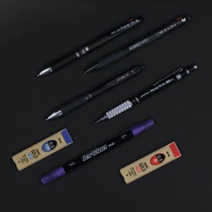 [자바펜] All in ONE 선물세트 BLACK SET 블랙에디션 / 필기구세트 / 선물용 / 졸업입학문구