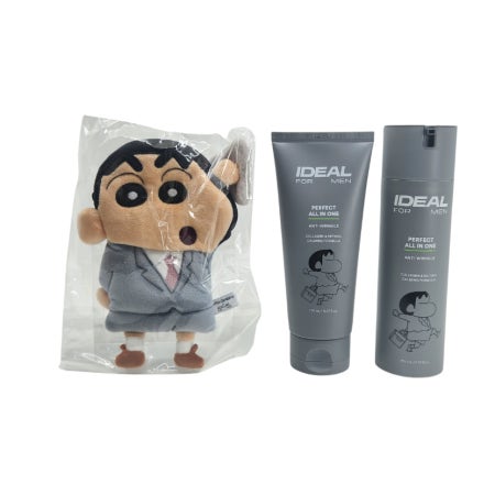 아이디얼포맨 퍼펙트 올인원 150ml+150ml+짱구 파우치