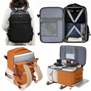 노트북 백팩 대학생 고등학생 여행용 직장인 대용량 책가방 캐리어 보조가방