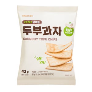 스낵24 두부과자 42g, 20개