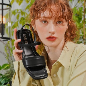 FL1732 소렐 오픈토 샌들 미드나잇블랙