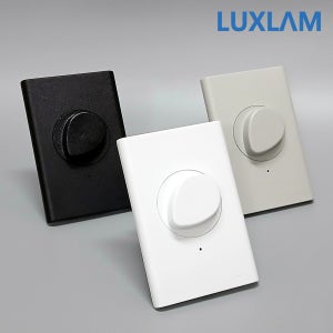 룩스램 조약돌 컬러 조광기 디머 스위치 조광용 LED 밝기조절 클릭스위치 스톤화이트