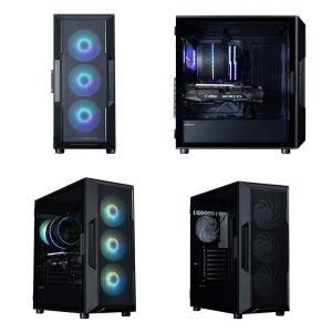 잘만 i3 NEO V2 ARGB 미들타워 강화유리 PC케이스 블랙