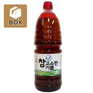 유명한 참고소한기름 1.8L (x12개) 1박스