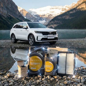 쏘렌토MQ4 1.6 하브 순정 엔진오일 세트