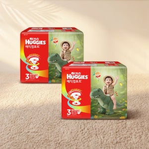 [2박스] NEW 하기스 2026 매직컴포트 기저귀 3단계 공용 (68매X4팩) 밴드형