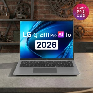 [254만]16ZD90U-KX7BK LG그램 Pro AI 2026 12xe 게이밍 노트북