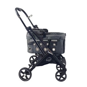 아그다 원터치 폴딩 360도 통풍 개모차 강아지 유모차