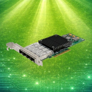 이지넷 PCIe x8 쿼드SFP+ 브로드컴 10G서버랜카드 래아루584SFP-10G-BCM