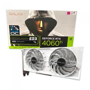 갤럭시 GALAX 지포스 RTX 4060 Ti WHITE OC V2 D6 8GB