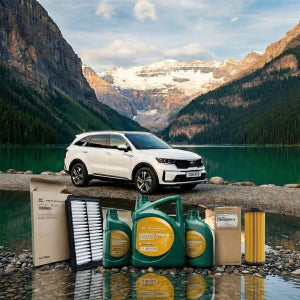 쏘렌토 MQ4 2.2 디젤 순정 엔진오일 세트