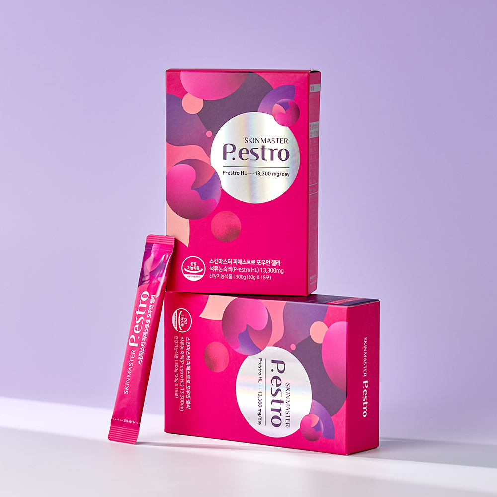 갱년기 피부개선 영양제 스킨마스터 피에스트로 포우먼 젤리 15포 x 2박스 (한달분)