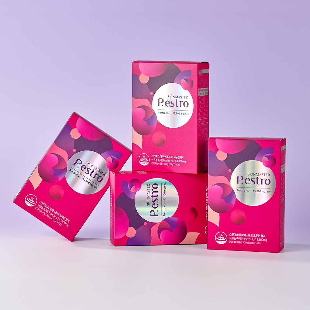 갱년기 피부개선 영양제 스킨마스터 피에스트로 포우먼 젤리 15포 x 4박스