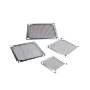 광휘몰 알루미늄 커버 먼지 팬 컴퓨터 메쉬 방열 먼지필터 방진 케이스 실버 쿨링팬 필터