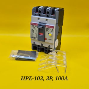 HJ산전 HPE-103, 3P, 100A 산업용 누전차단기