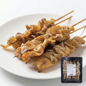 닭껍질 꼬치 396g 1봉 밀키트 간편식 염통 파닭 순살 닭꼬치 구이