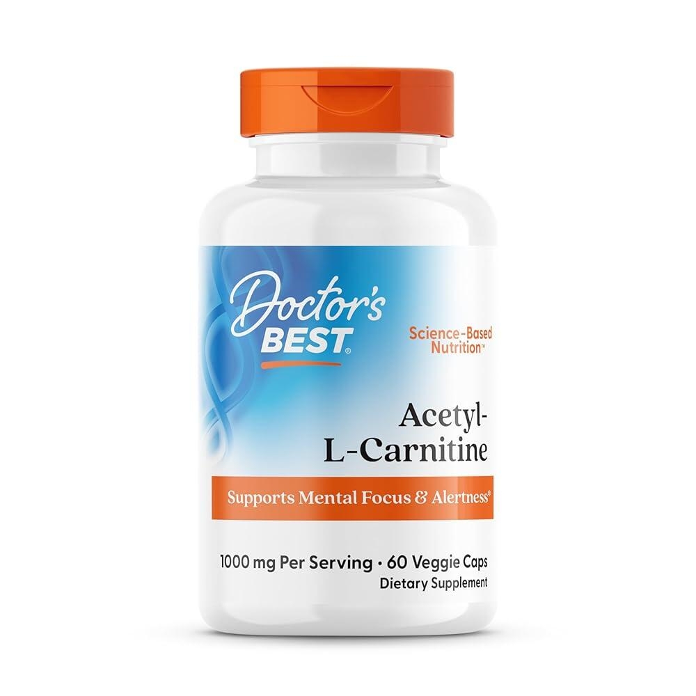 닥터스베스트 아세틸 L-카르니틴 500mg 영양제 Doctors Best