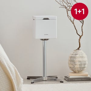 [예약판매][1+1]케어팟 저온 가열식 대용량 완벽살균 스텐 큐브 가습기 X50