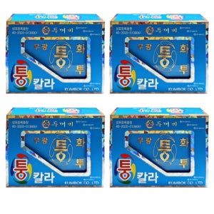 (무광 퉁 화투 하우스용 블루 4개) 고스톱 맞고 민화투 운세 점 놀이 보드 게임