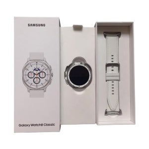 삼성전자 갤럭시 워치8 클래식 46mm 블루투스 스마트워치 화이트 세금선택