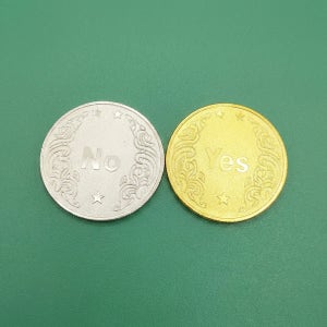 YES OR NO 운명의 선택 동전 결정 코인