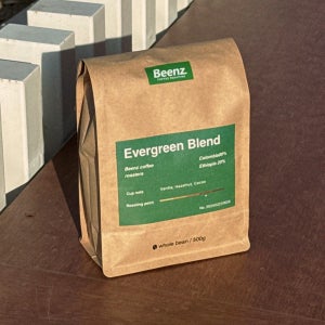 [빈즈 시그니처 에버그린] 커피 원두/ 좋은 밸런스 데일리 홈카페 홀빈, 200g, 1개