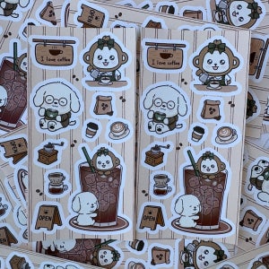 라제스트 아이 러브 커피 리무버블 씰 스티커