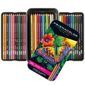 프리즈마 유성색연필 점문가용 고급 색연필 세트 36색, 1개