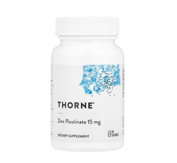 쏜리서치 아연 <b>징크</b> 피콜리네이트 <b>15mg</b>, 캡슐 60정