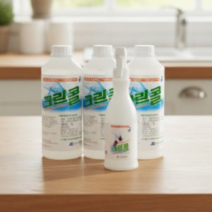 알콜 스프레이 바이오 클린콜 집안 소독 에탄올 청소 소독용 알콜 3450ml