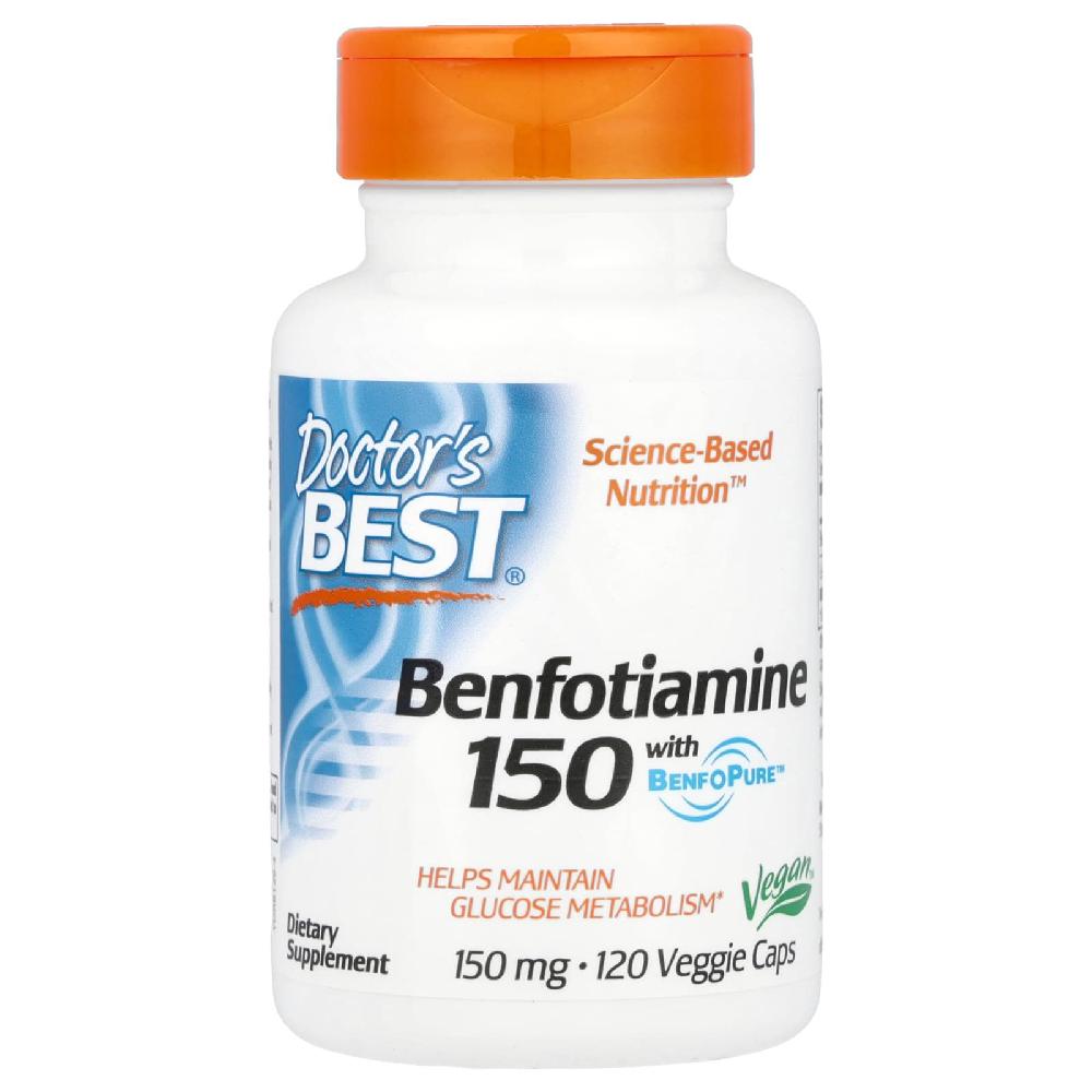 <b>닥터스</b>베스트 벤포티아민 150mg Benfotiamine 캡슐 120정