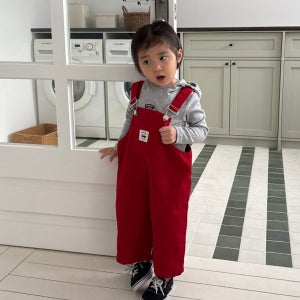 2026봄신상 페퍼 앵두멜빵 데일리 오버롤 등원룩