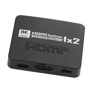 HDMI분배기2.1 8K 1대2 영상 모니터스플리터 고화질 노트북TV동시출력 COU850