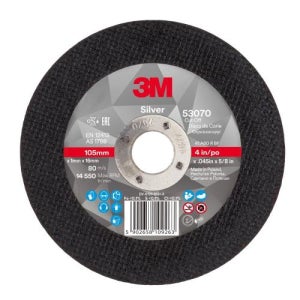 3M 연마 절단석 실버 4 (105mmx1.0Tx16mm) 50장
